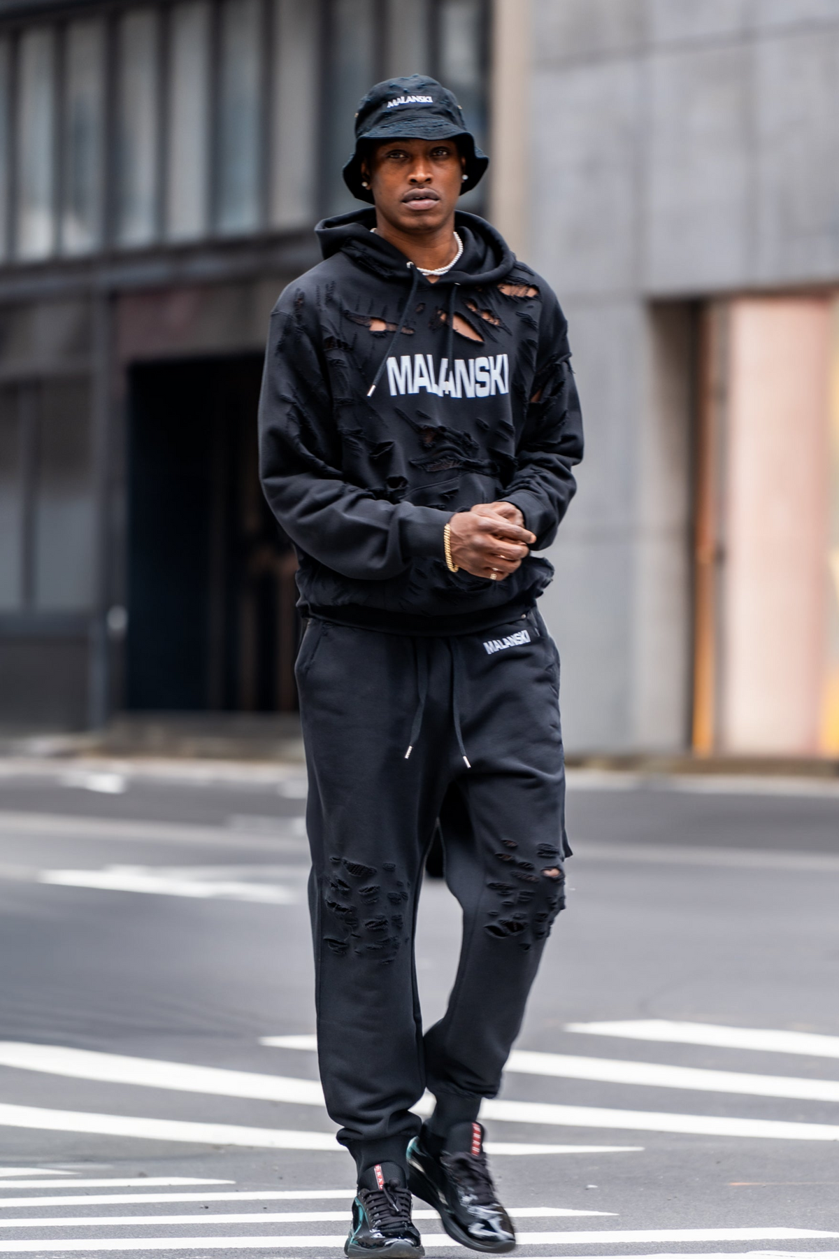 Malanski Black Sweatsuit